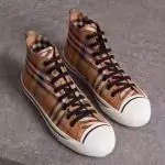 burberry femmes chaussures salmond check italy vintage high chaussures